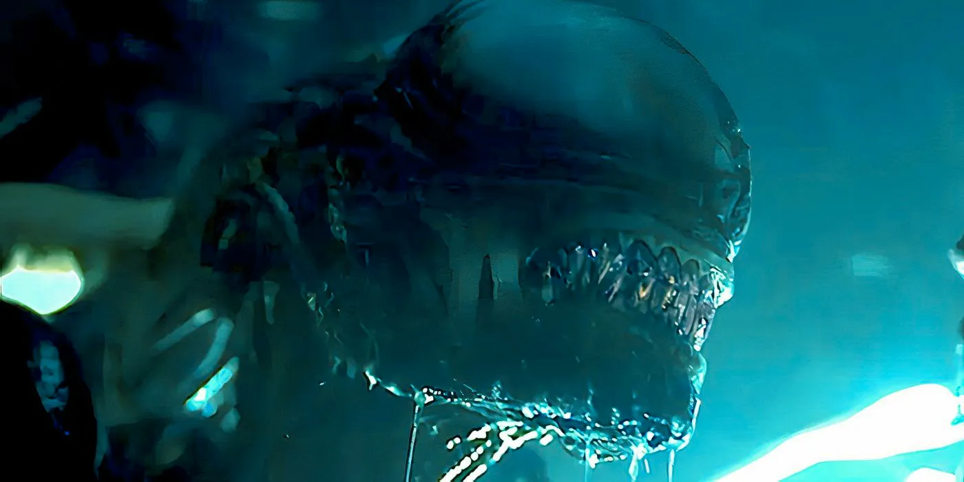 The Xenomorph snarls in Alien Romulus Image