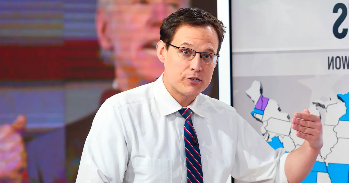 This is what NBC’s Steve Kornacki is snacking on throughout Election Day Image