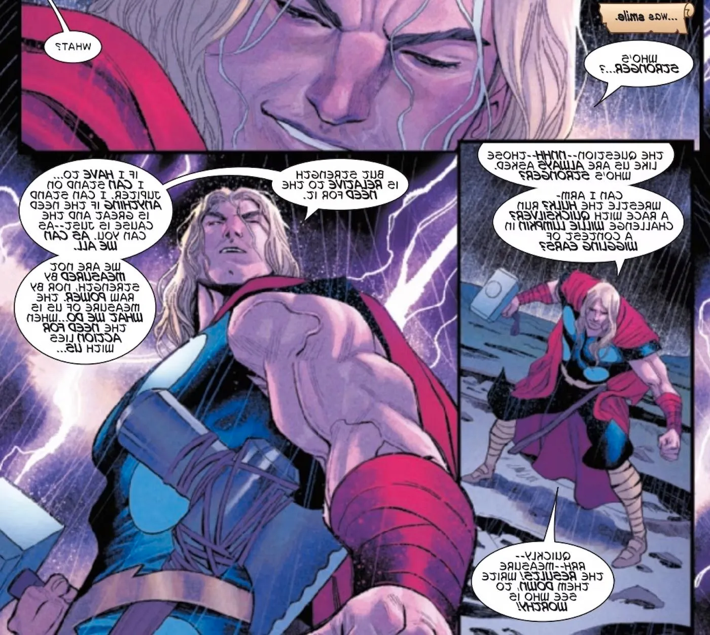 Thor breaks down power levels Image