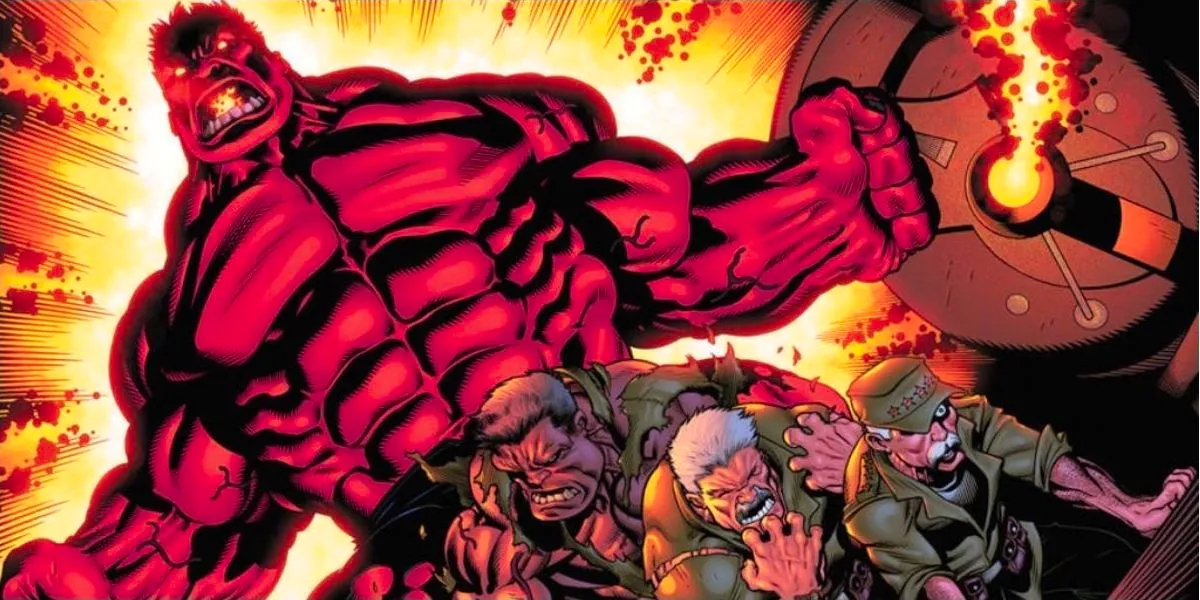 Thunderbolt Ross becomes the Red Hulk Image