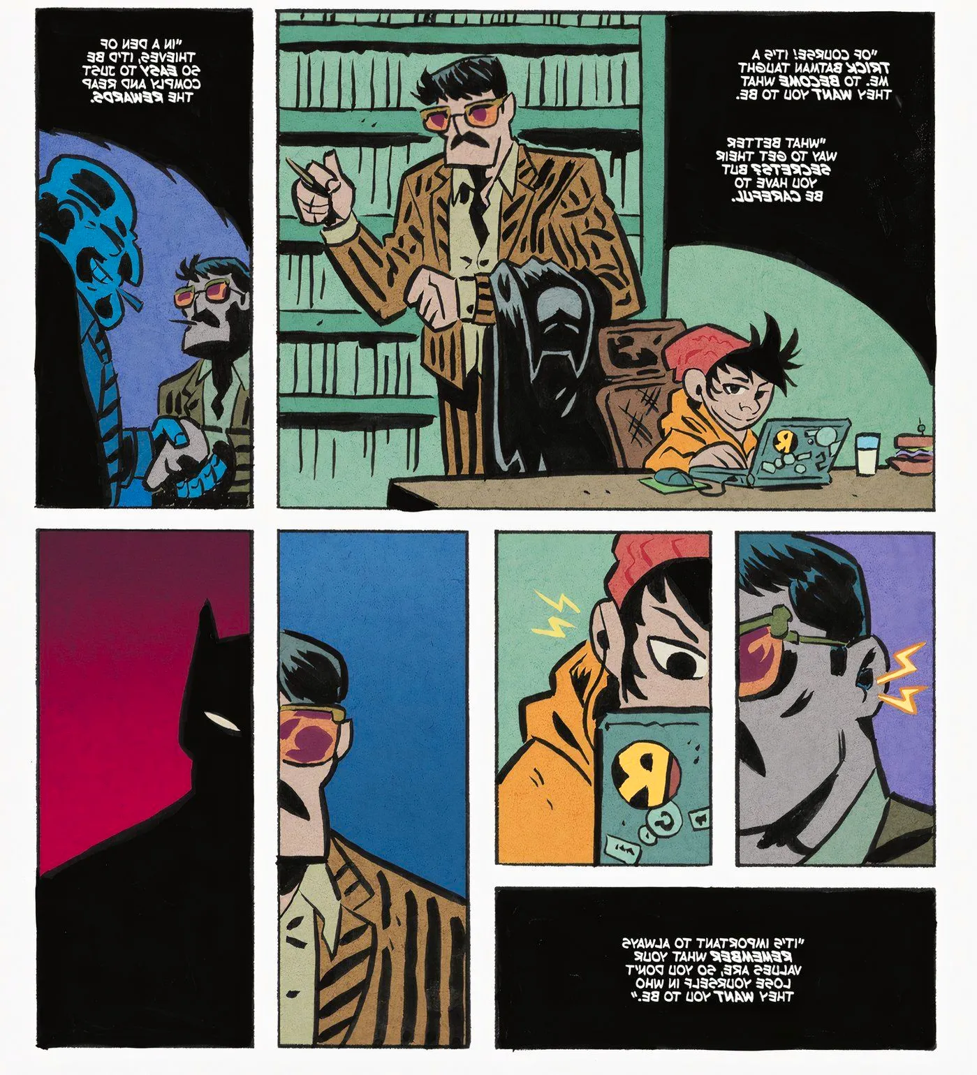 Tim Learned About Identities From Batman Image