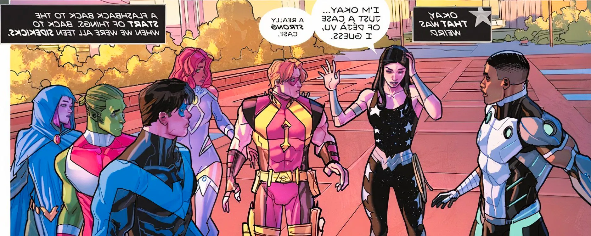 Titans #16 Donna Troy Deja Vu Image