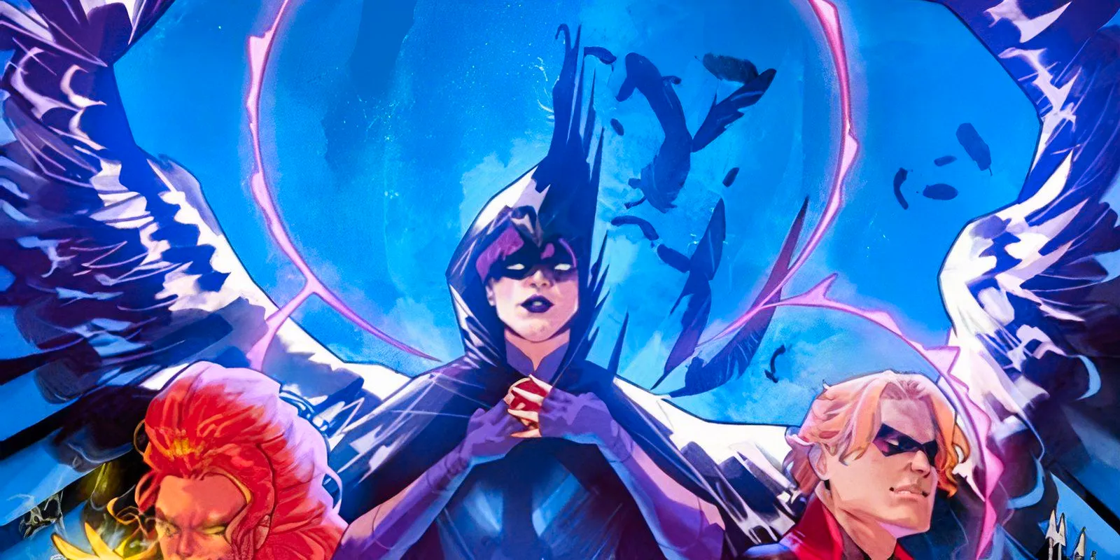 Titans #18 variant cover feature raven Image