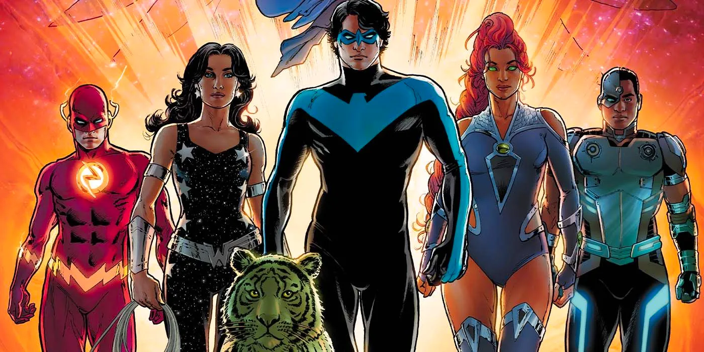 Titans Replace Justice League DC Comics Image