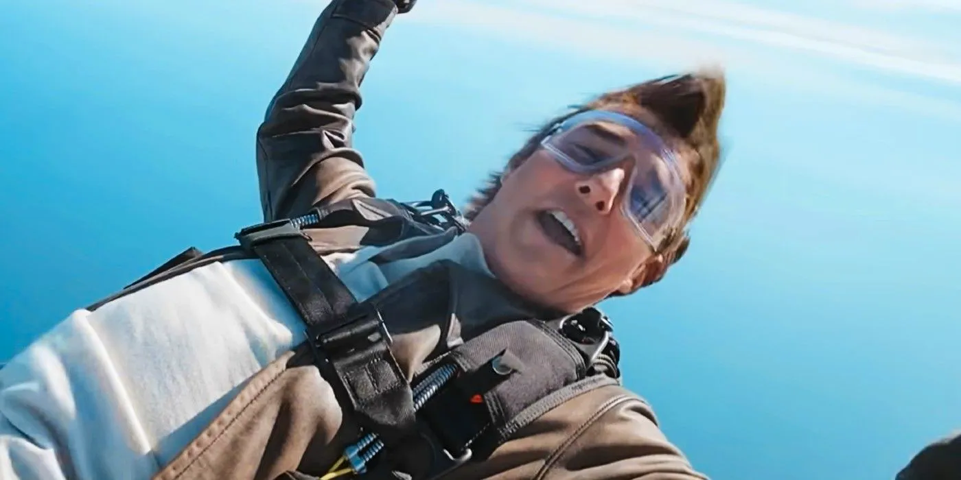 Tom Cruise Skydiving in Mission Impossible 8 Image