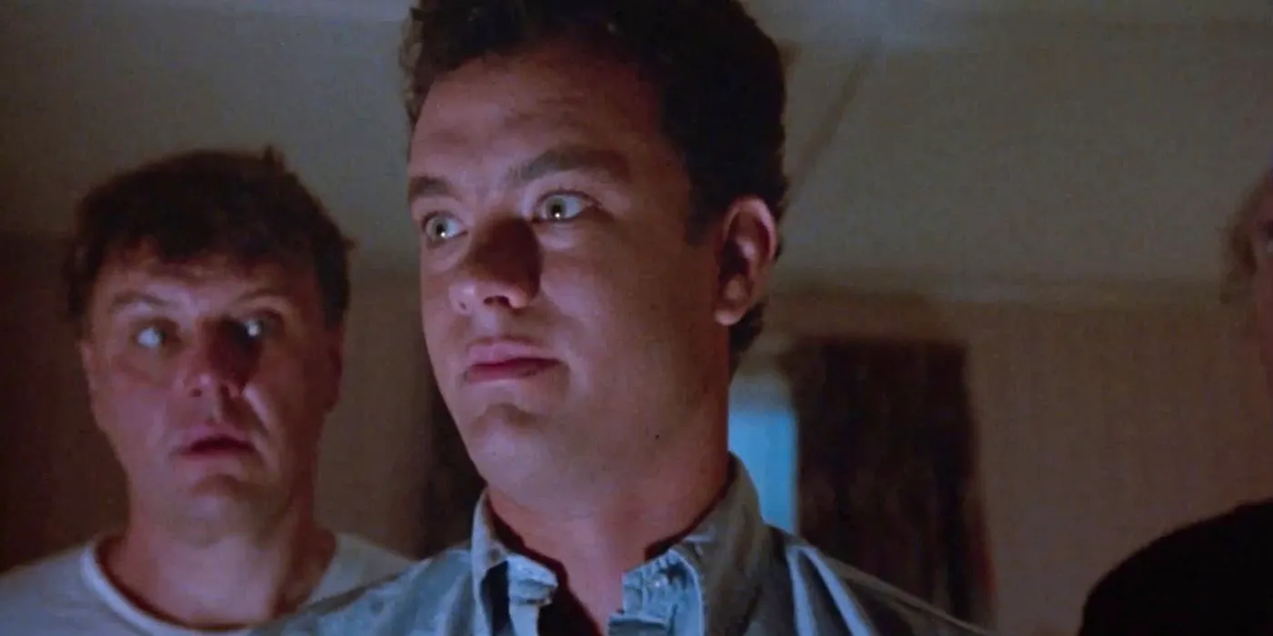 Tom Hanks looks on in shock in The 'Burbs Image