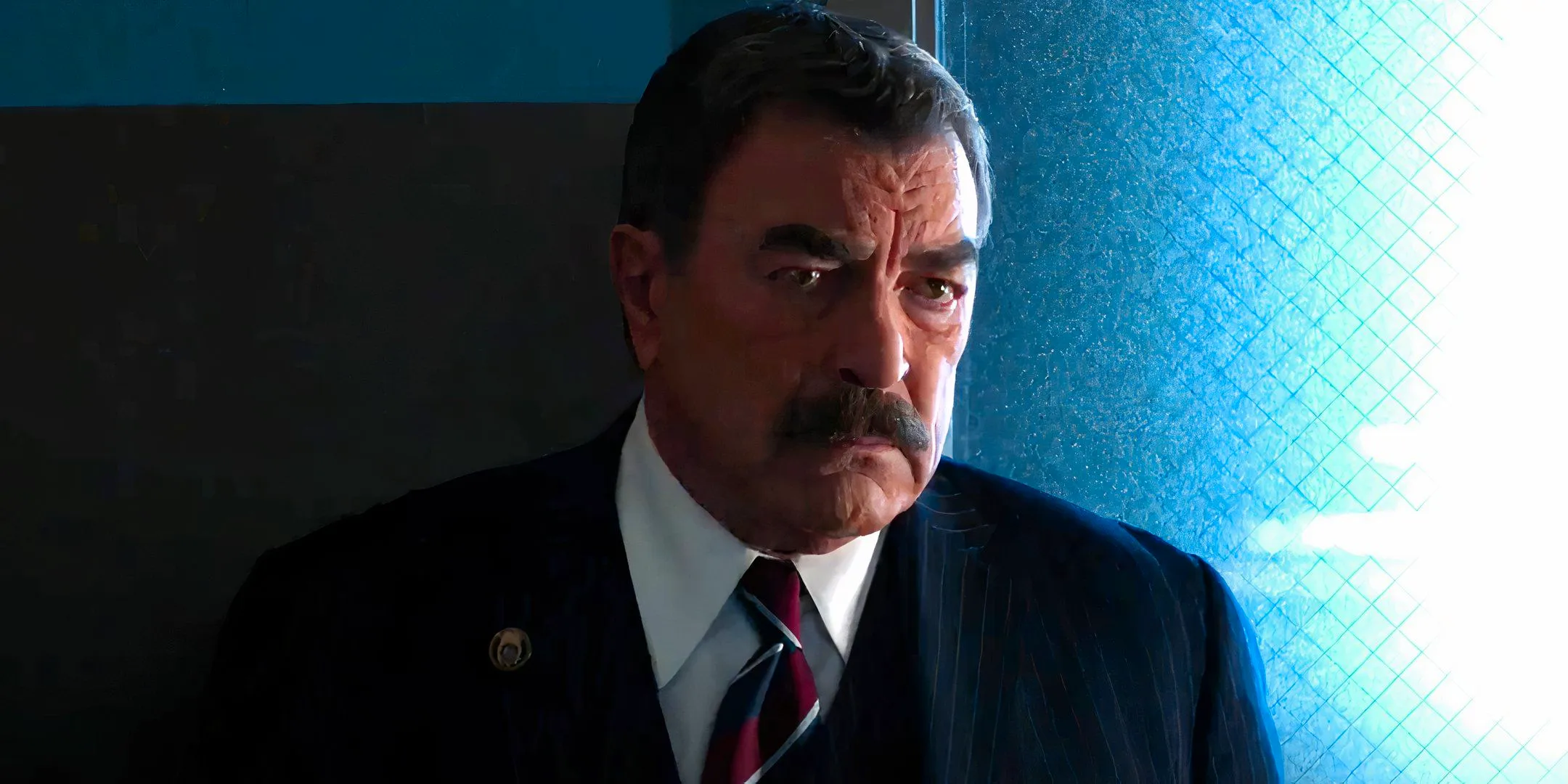 Tom Selleck as Frank Reagan looking disheartened in Blue Bloods season 14 Image