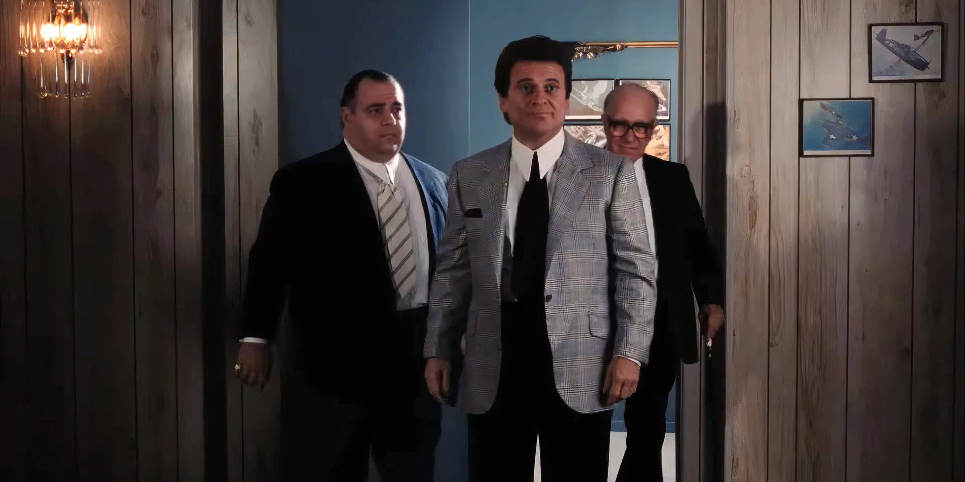 Tommy DeVito (Joe Pesci) walks to his death in Goodfellas Image