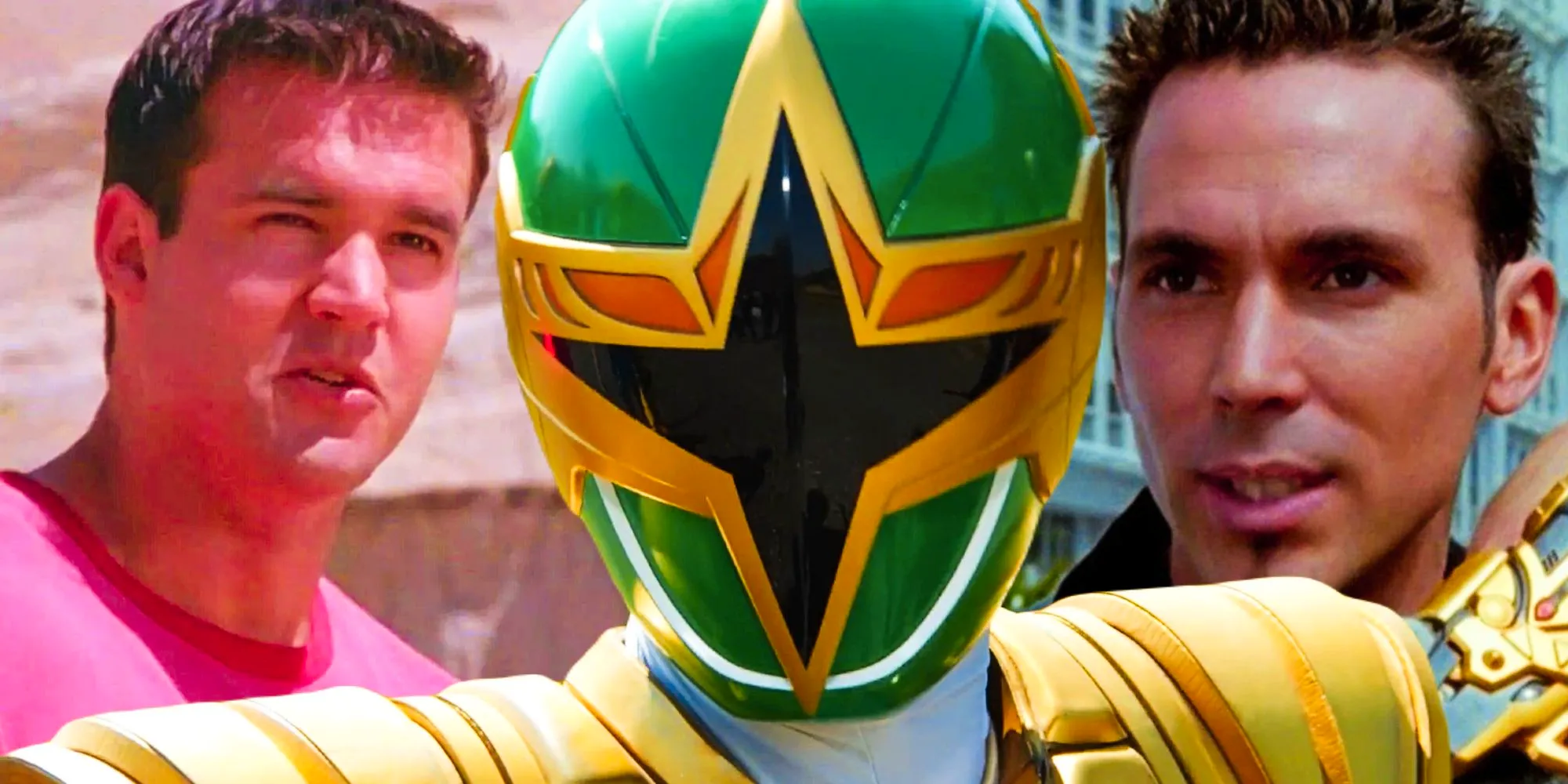 Tommy, Ninja Storm's Green Ranger, and Jason Image