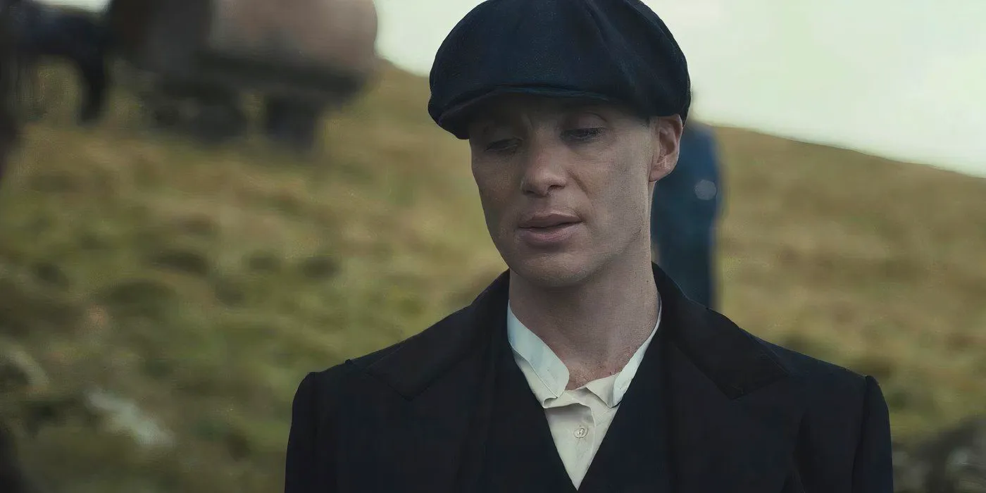 Tommy Shelby giving his views on religion in Peaky Blinders season 3. Image