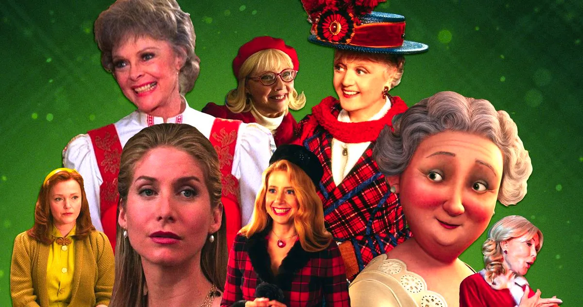 Top 10 BEST Mrs. Clauses EVER Ranked! Goldie Hawn, Angela Lansbury & MORE!  Christmas Movie Magic! image 1 Image