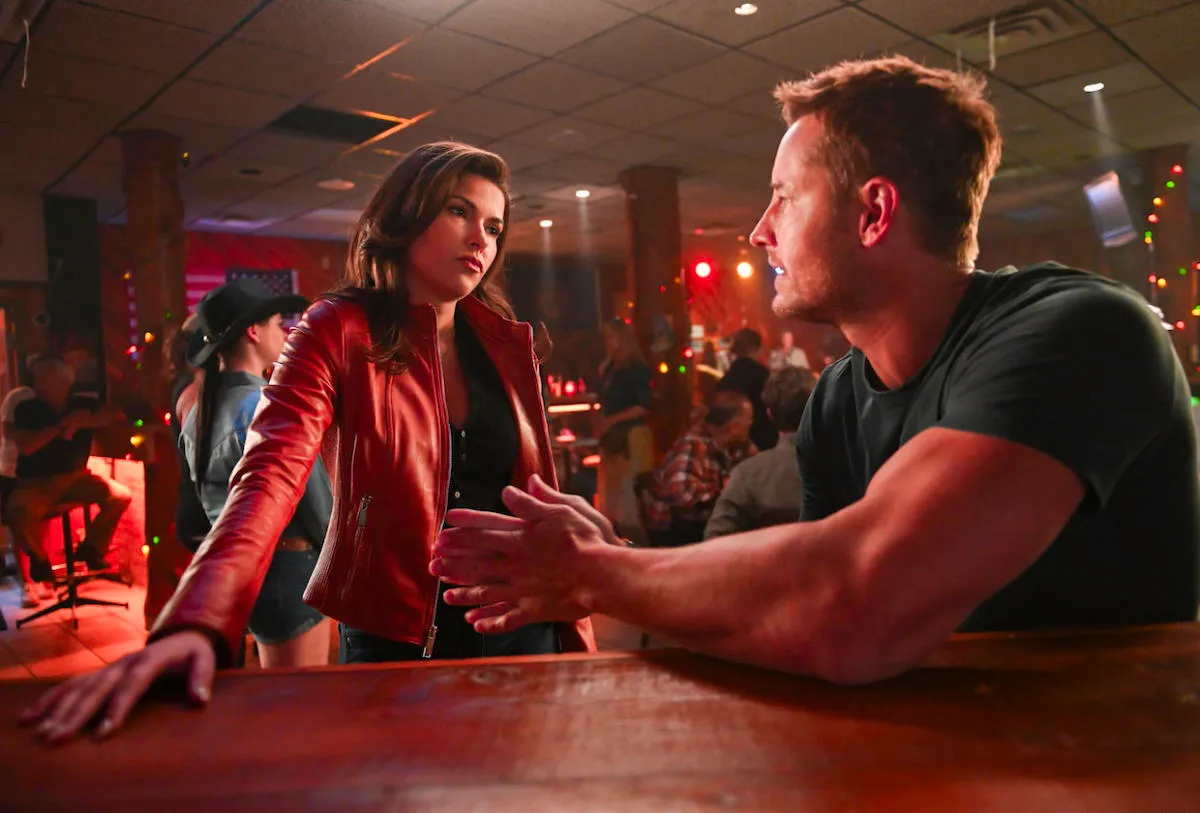 Tracker’s Justin Hartley and Sofia Pernas Tease Billie’s Return (and a Major Reveal) in Episode 3 Image