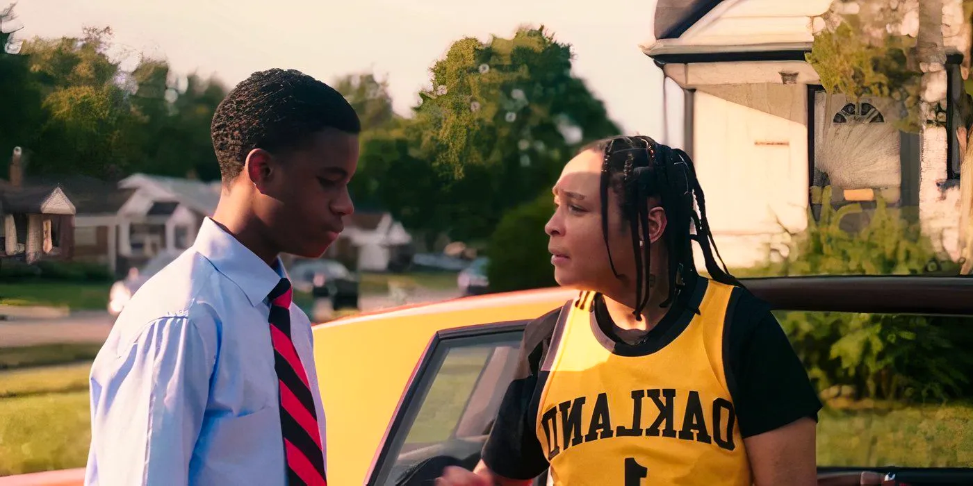 Two Youths Arguing in the 2021 movie Asbury Park Image