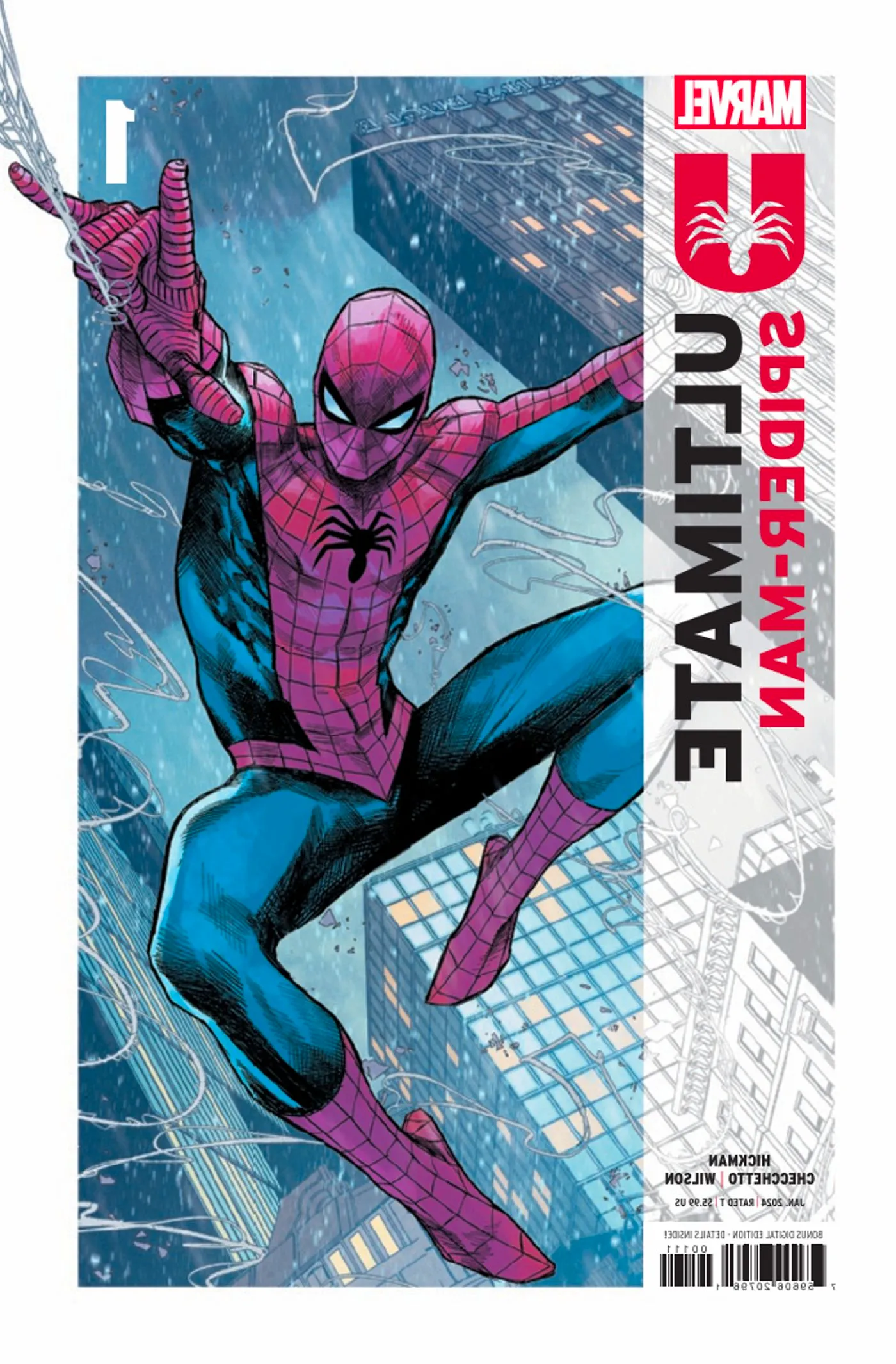 Ultimate Spider-Man #1 Cover Art Image