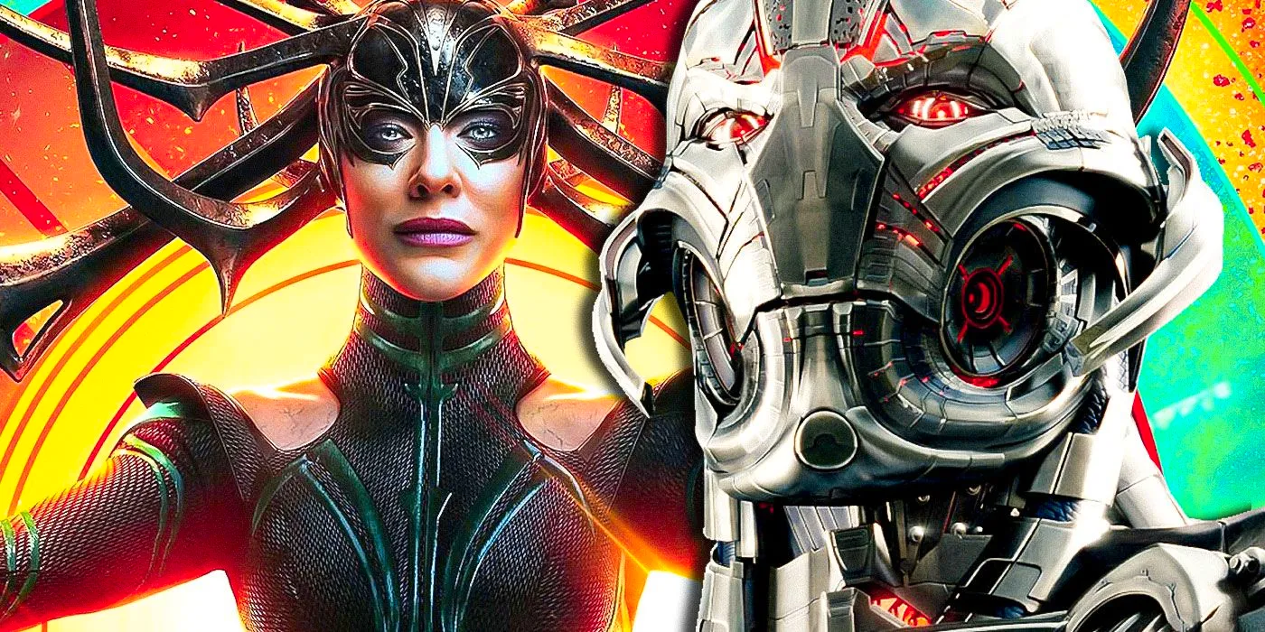 Ultron and Hela in the Marvel Cinematic Universe (MCU). Image