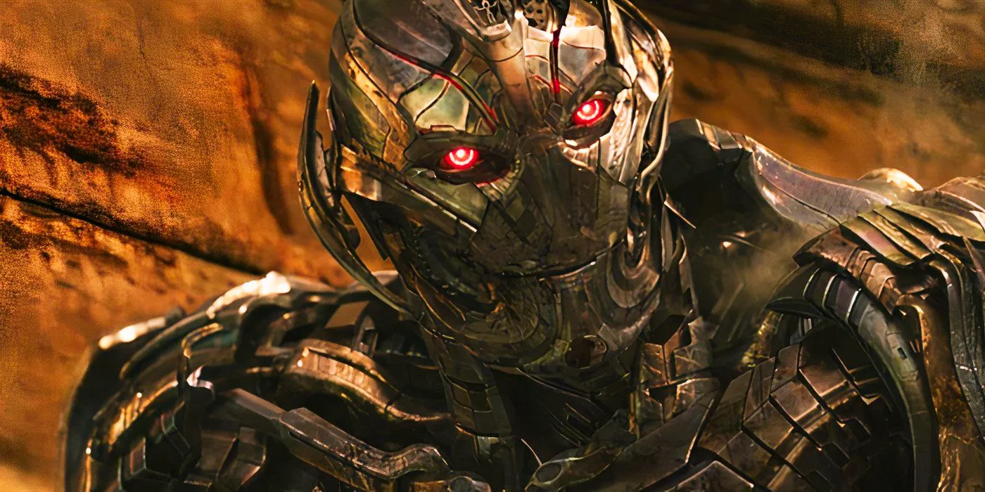 Ultron bruised in Avengers Age of Ultron Image