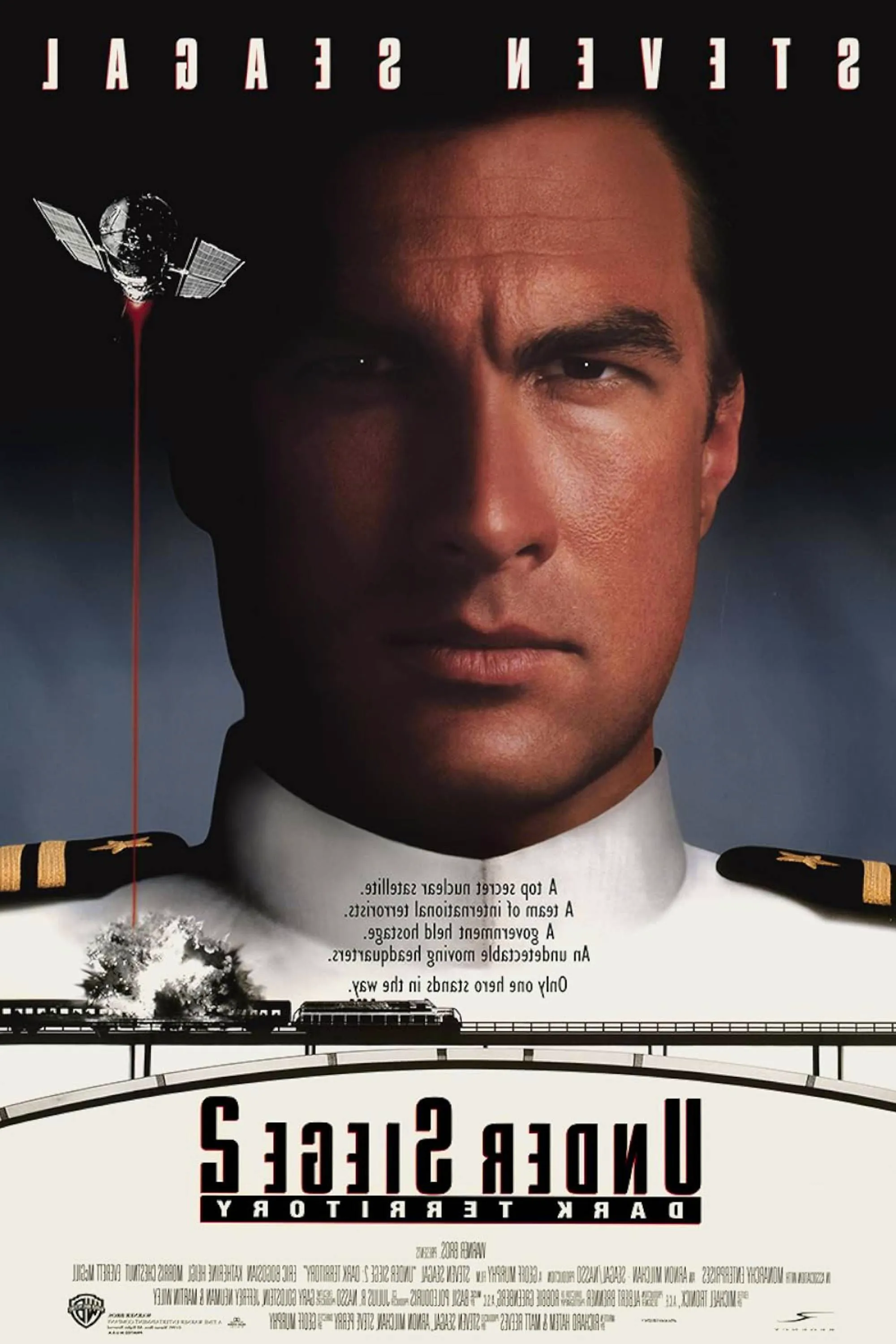 Under Siege 2_ Dark Territory (1995) - Poster - Steven Seagal As Captain Image