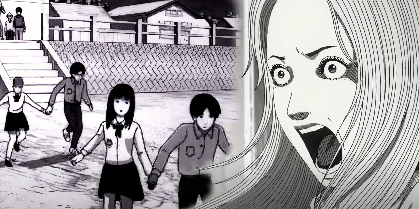 Uzumaki anime second episode running scene Image