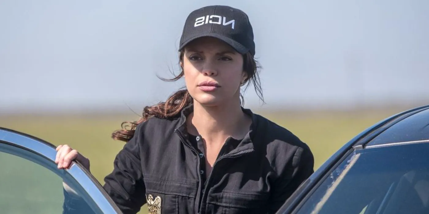 Vanessa Ferlito as Tammy Gregorio in a scene from NCIS: New Orleans Image