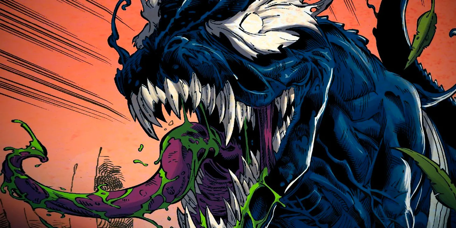 Venom Dinosaur T Rex Marvel Comic Image