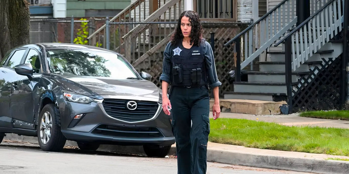 Victoria Cartagena as Emily Martel in the Chicago PD season 12 premiere Image