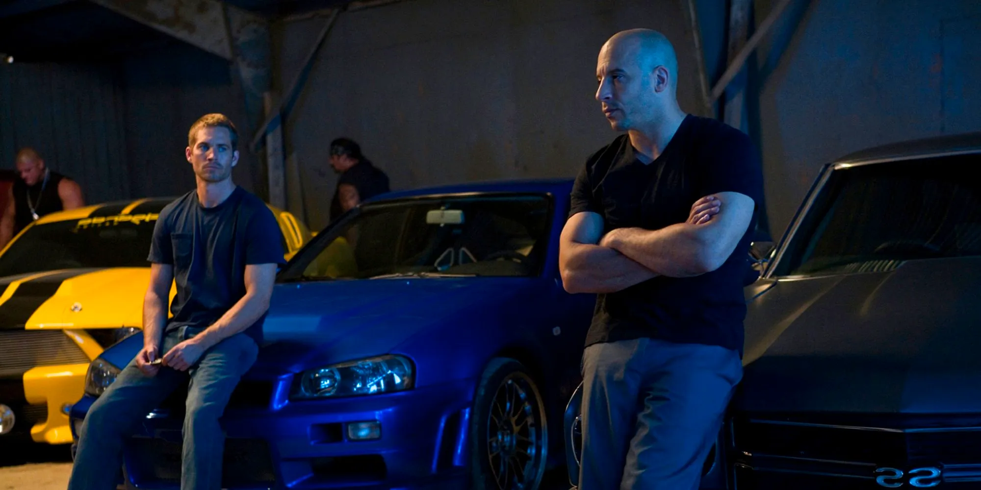 Vin Diesel and Paul Walker in Fast & Furious Image