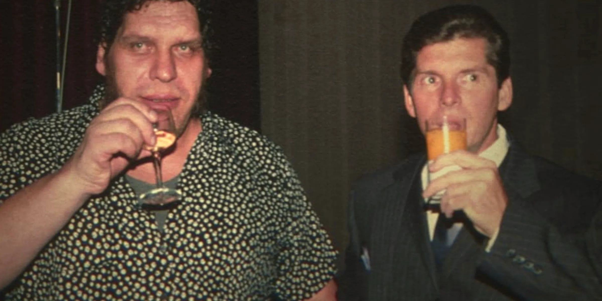 Vince McMahon and Andre the Giant in Mr McMahon Image