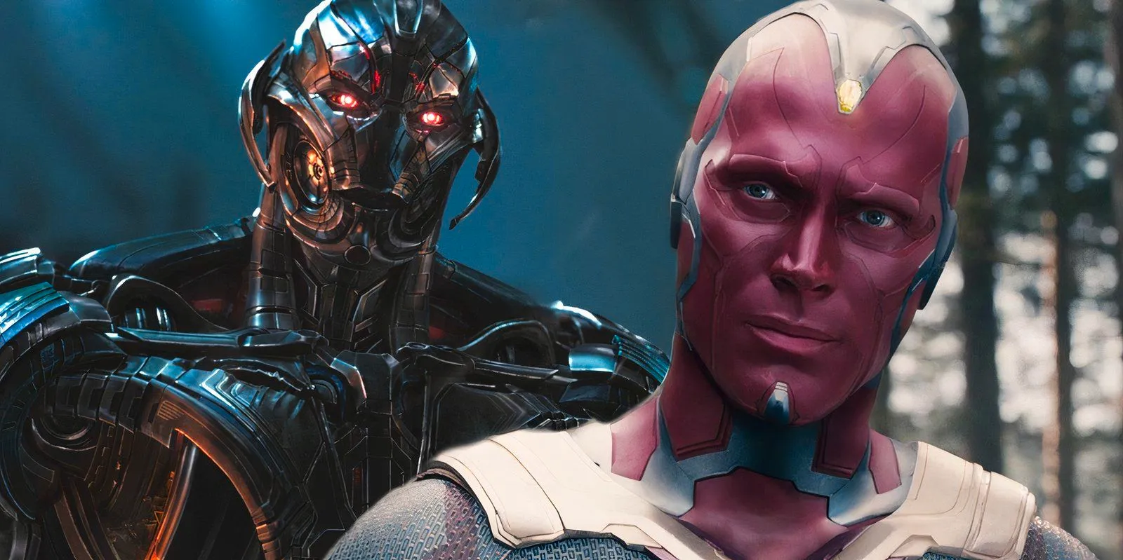 Vision and Ultron Image