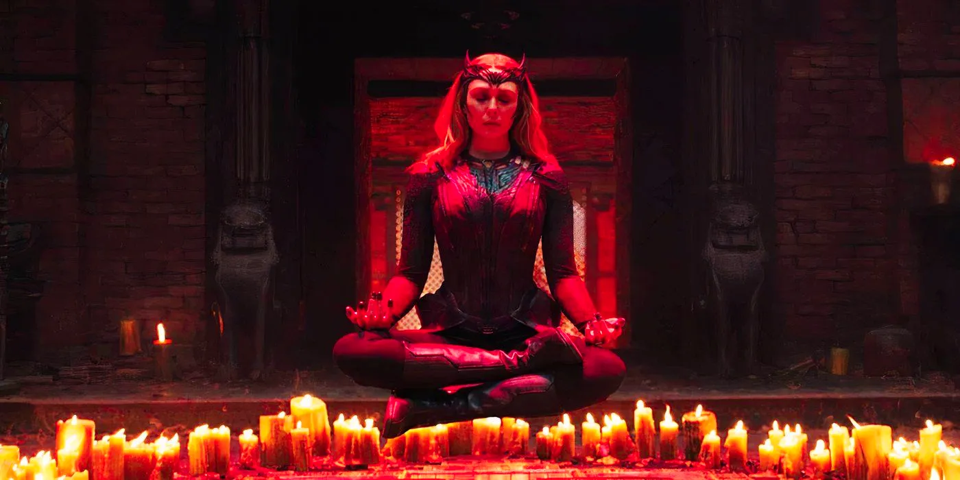 Wanda Maximoff's Scarlet Witch dream-walking in Doctor Strange in the Multiverse of Madness Image