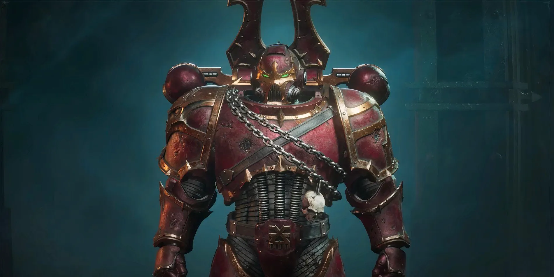 Warhammer 40k Space Marine 2 Chaos Marine in PVP Customization Image