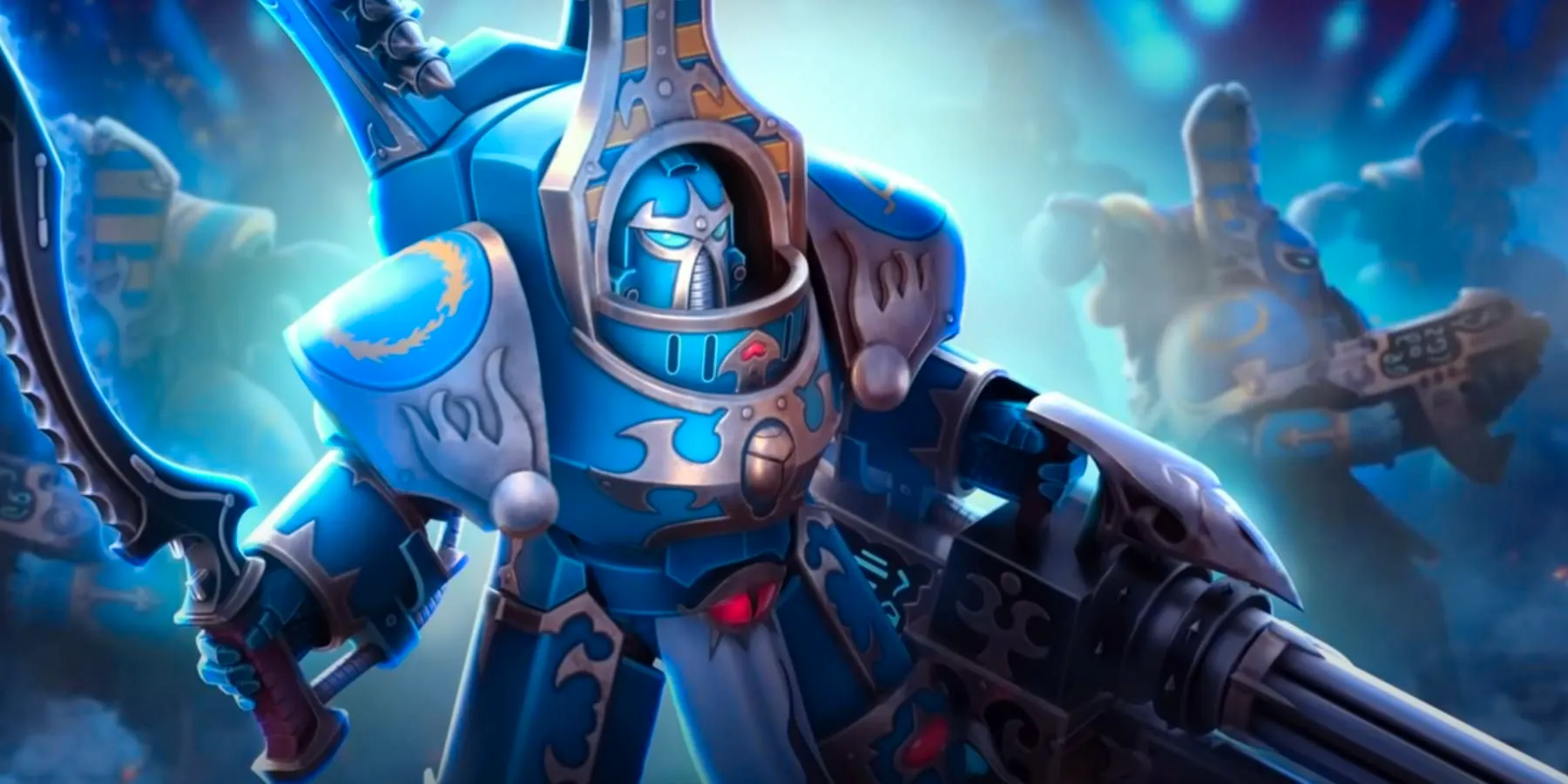 Warhammer 40k: Tacticus Thousand Sons trooper character from recent update Image