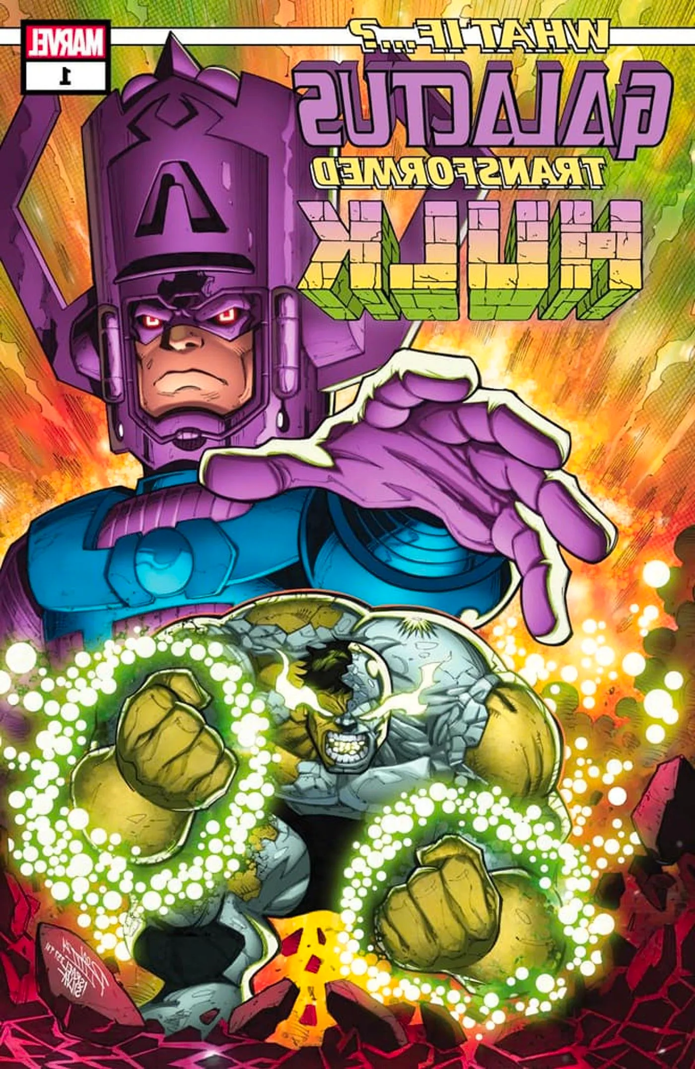 WHAT IF… GALACTUS TRANSFORMED HULK 1 Image