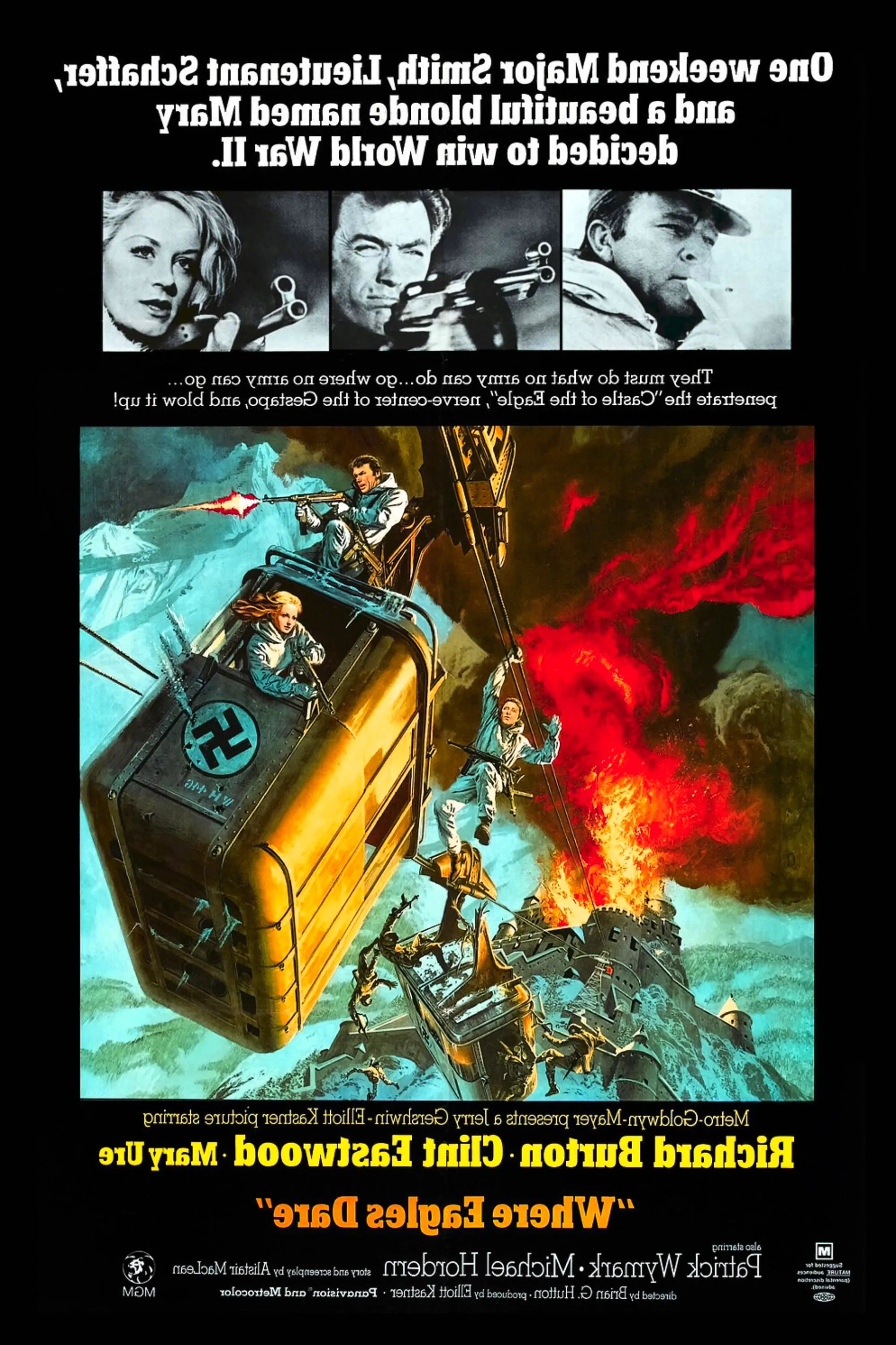 Where Eagles Dare - Poster Image