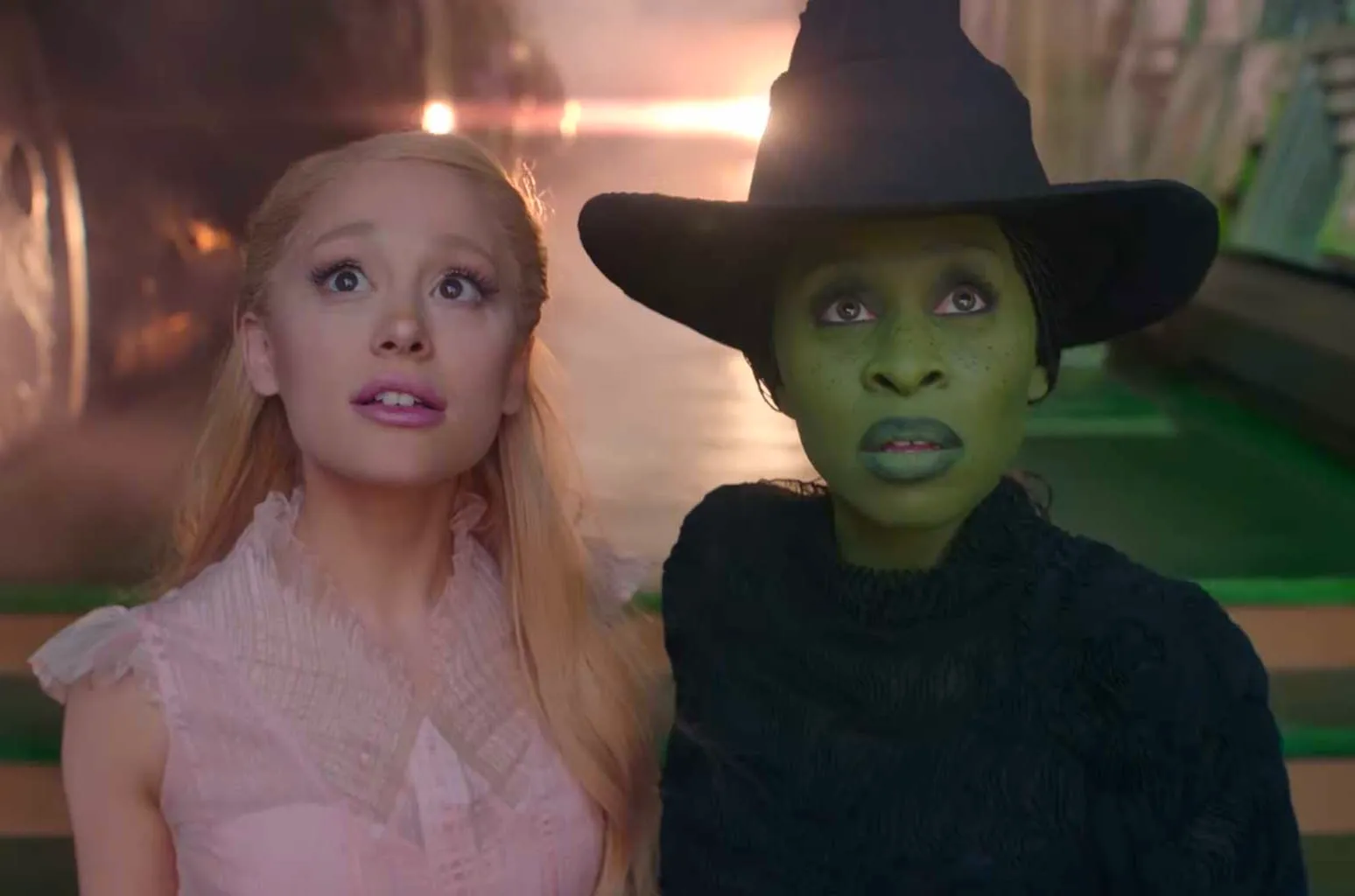 Wicked Commercial: First Look at Ariana Grande & Cynthia Erivo! (Super Bowl Surprise!) image 1 Image