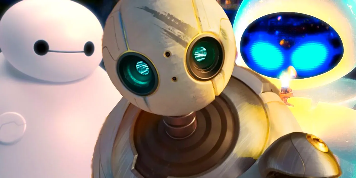 Wild Robot, Eve, Baymax, Anaimated Robots Custom Image Image