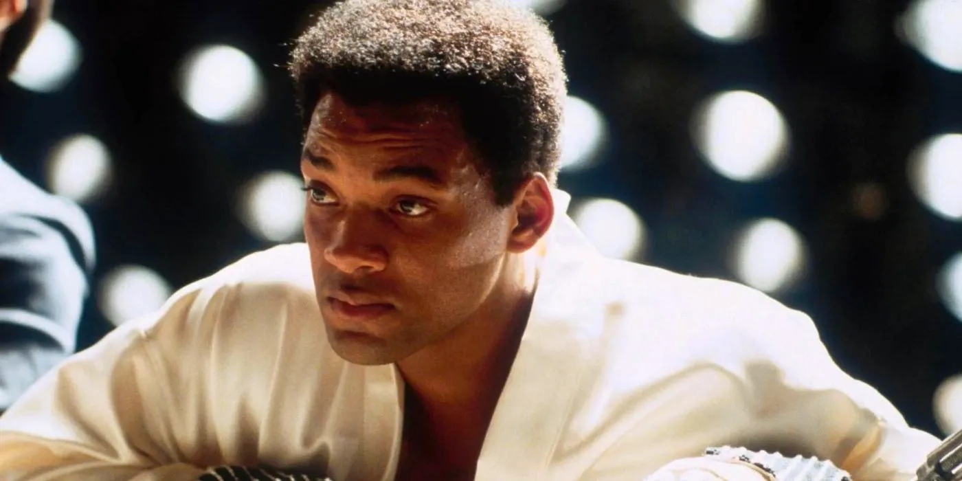 Will Smith as Muhammad Ali in a scene from Ali. Image