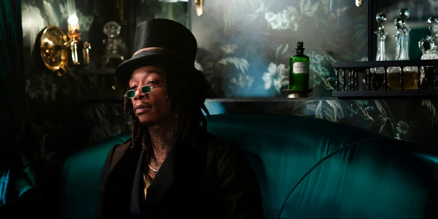 Wiz Khalifa as Death in Dickinson. Image