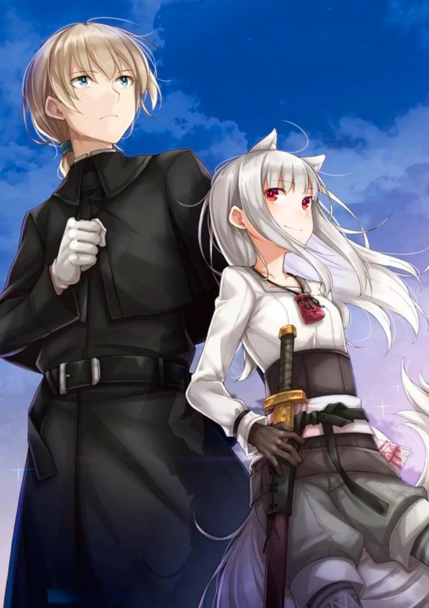 Wolf and Parchment featuring Tote Col and Myuri sequel to Spice and Wolf Image