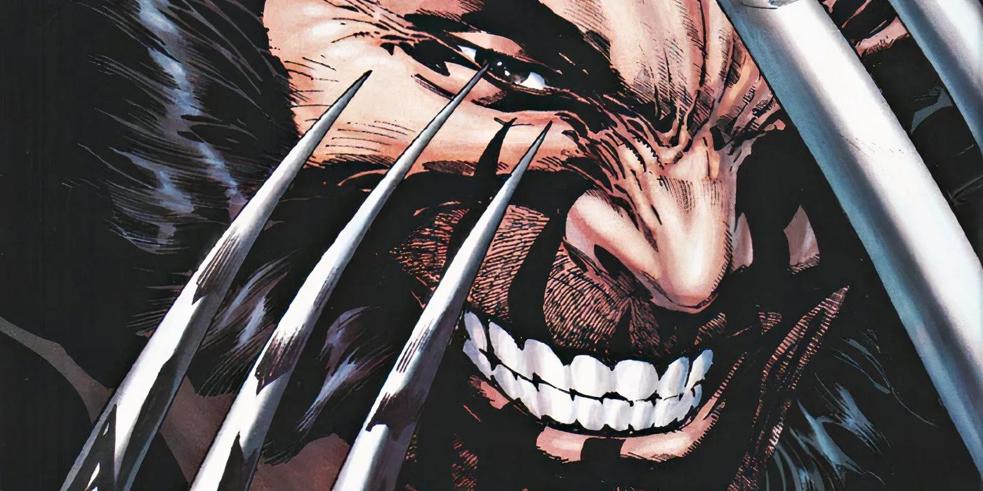 Wolverine brandishing his claws. Image