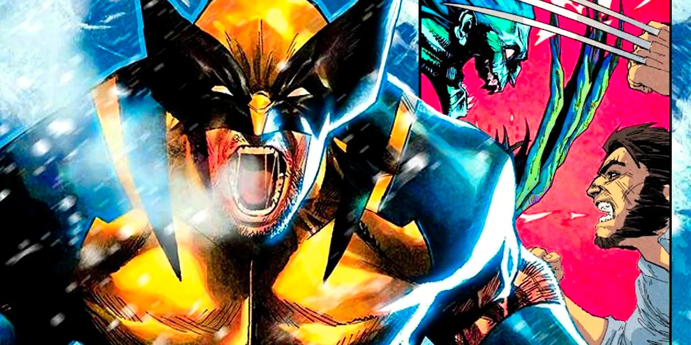 wolverine fighting the hag with his adamantium claws Image