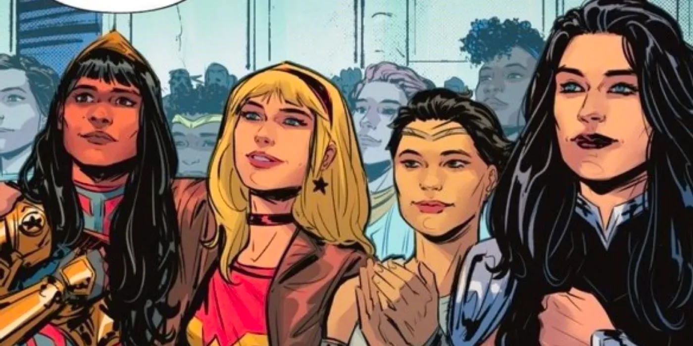 Wonder Girls Donna Troy, Cassie Sandsmark, and Yara Flor Image