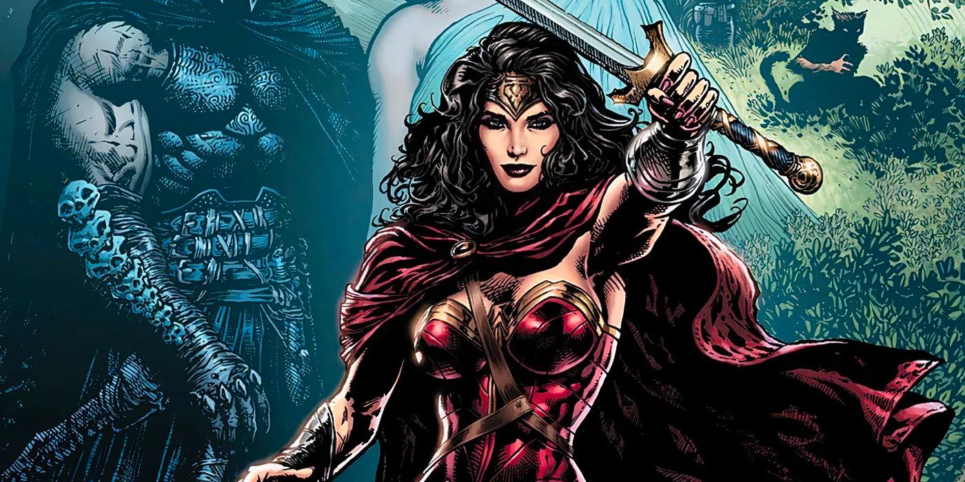 Wonder Woman #1 Rebirth Costume with Cloak Image