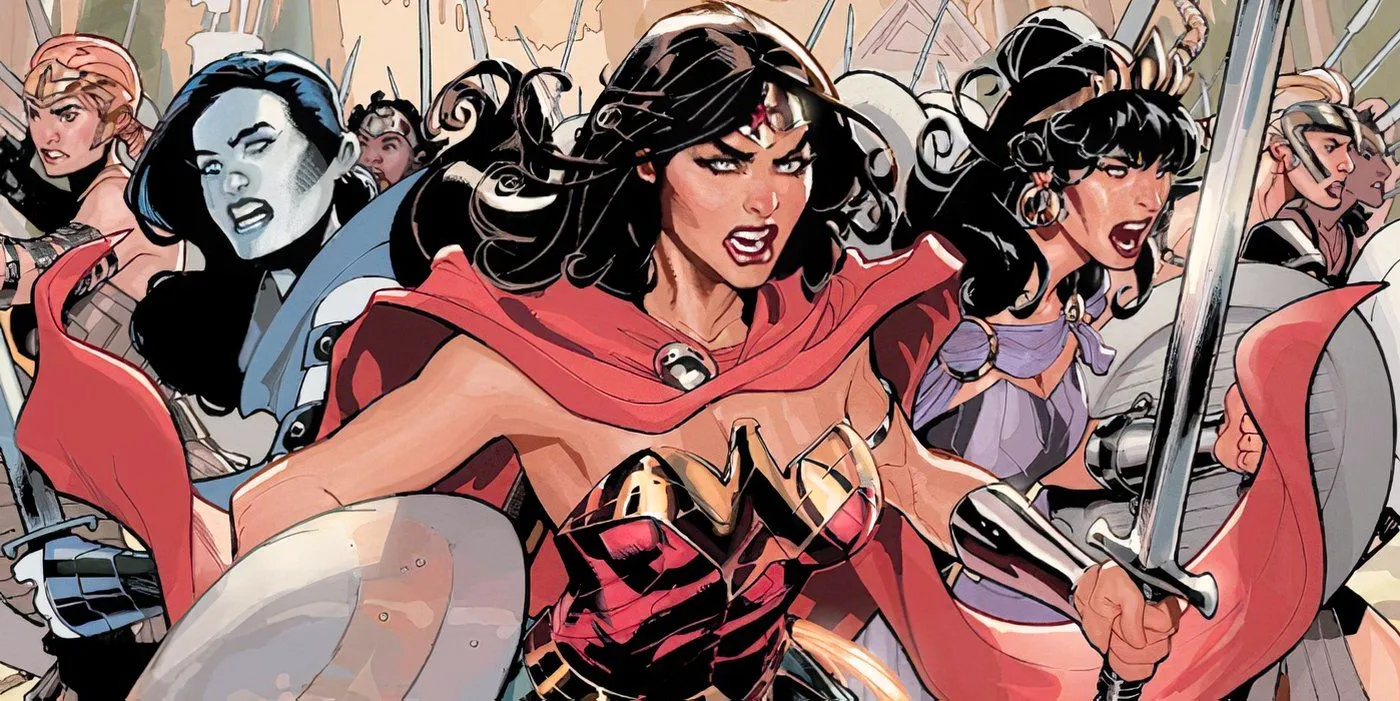 Wonder Woman #75 amazons Image