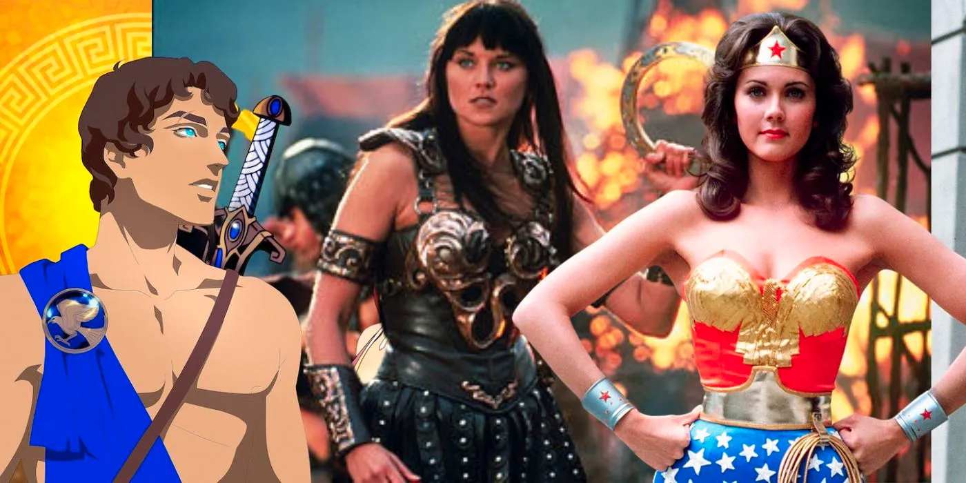 Wonder Woman, Xena, and Blood of Zeus. Image