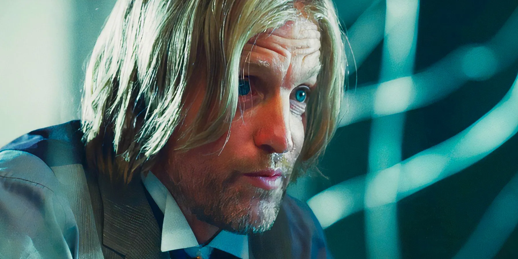 Woody Harrelson as Haymitch Hunger Games franchise Image