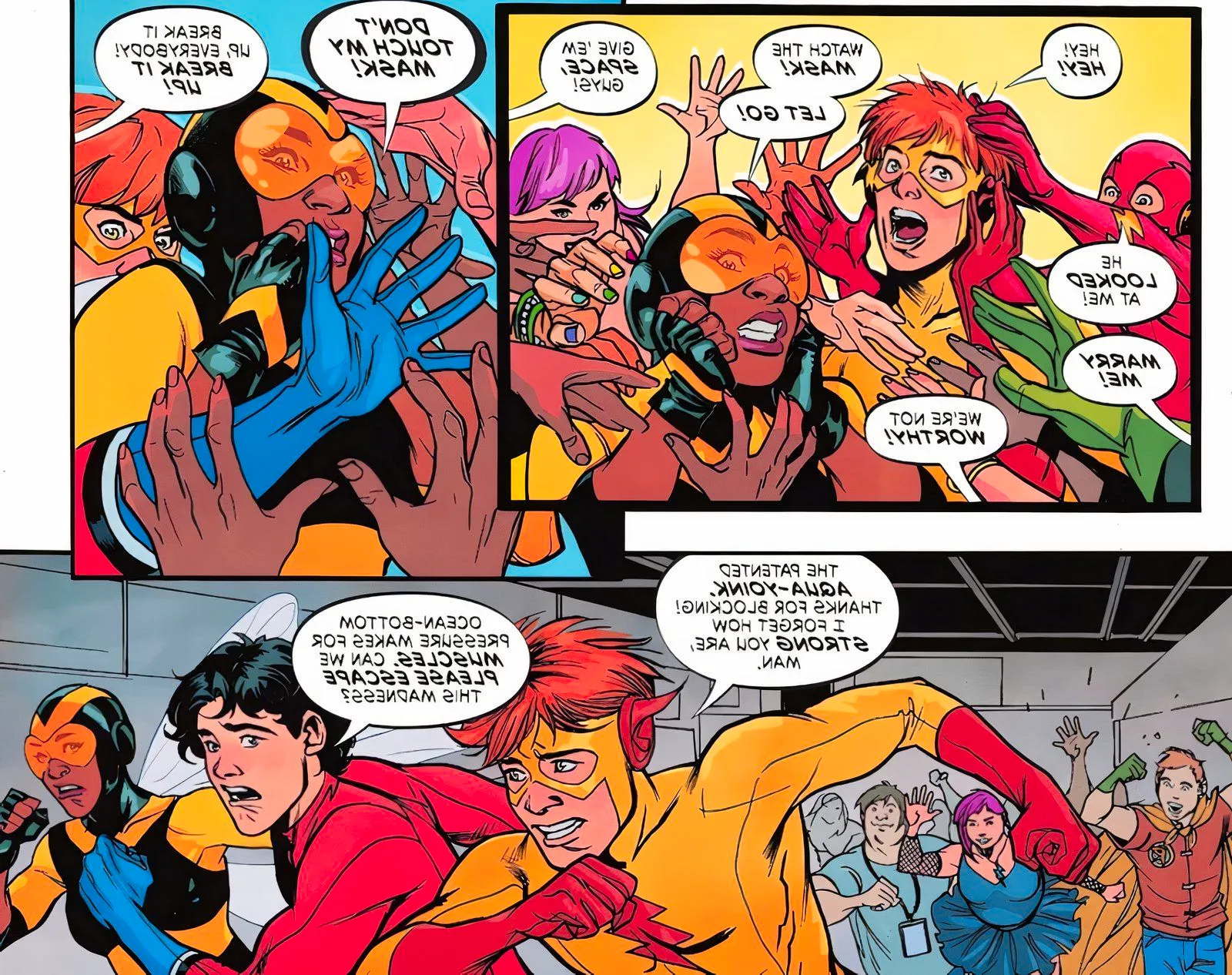 World's Finest Teen Titans #3 aqualad kid flash  Image