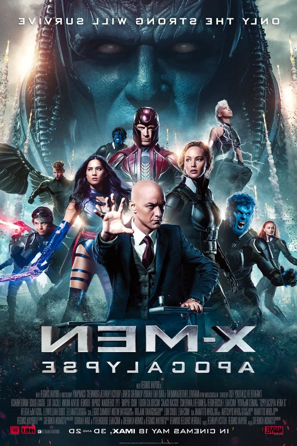 X-Men Apocalypse Movie Poster Image