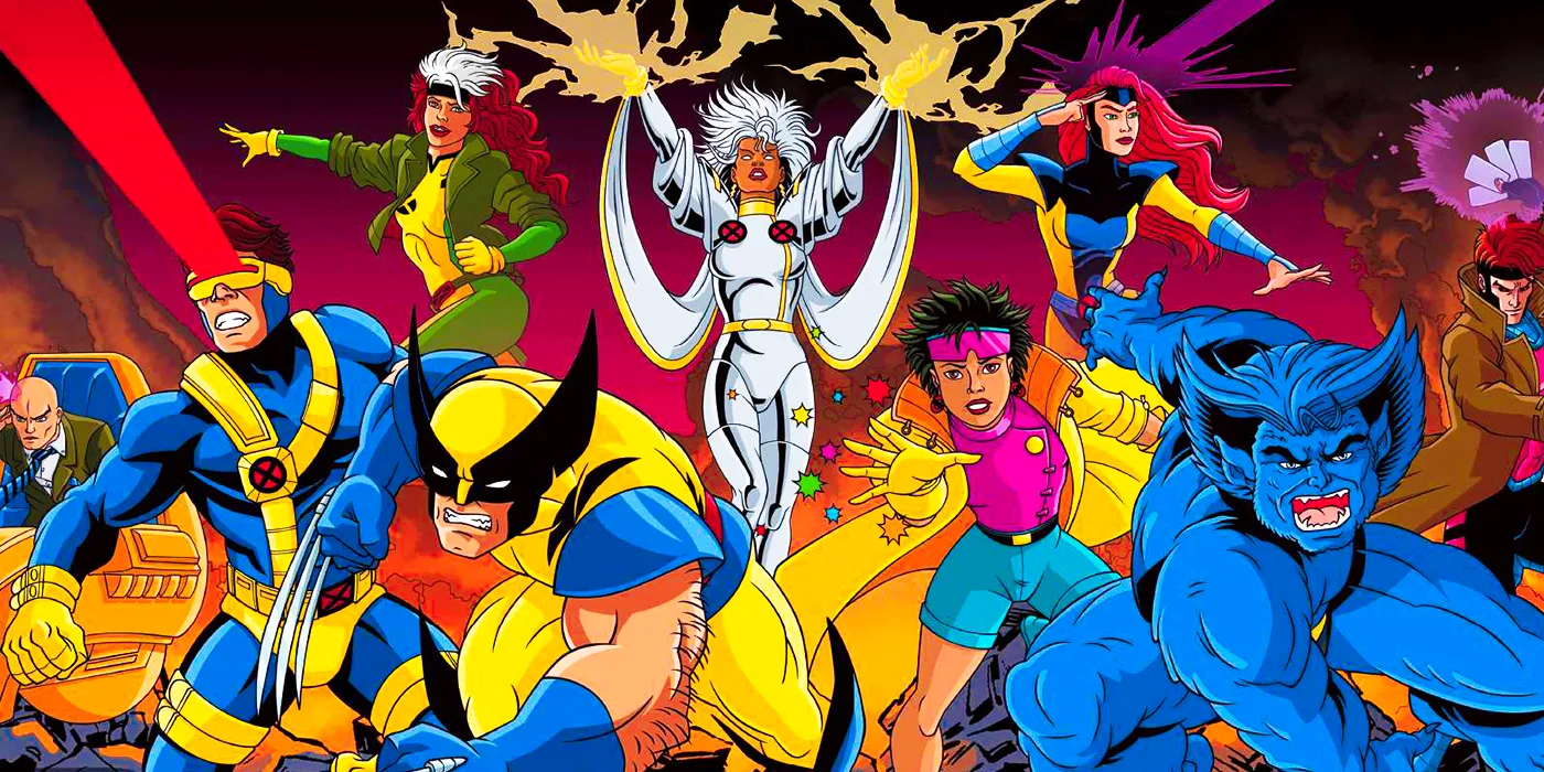 X-Men team in costume in Marvel Comics Image