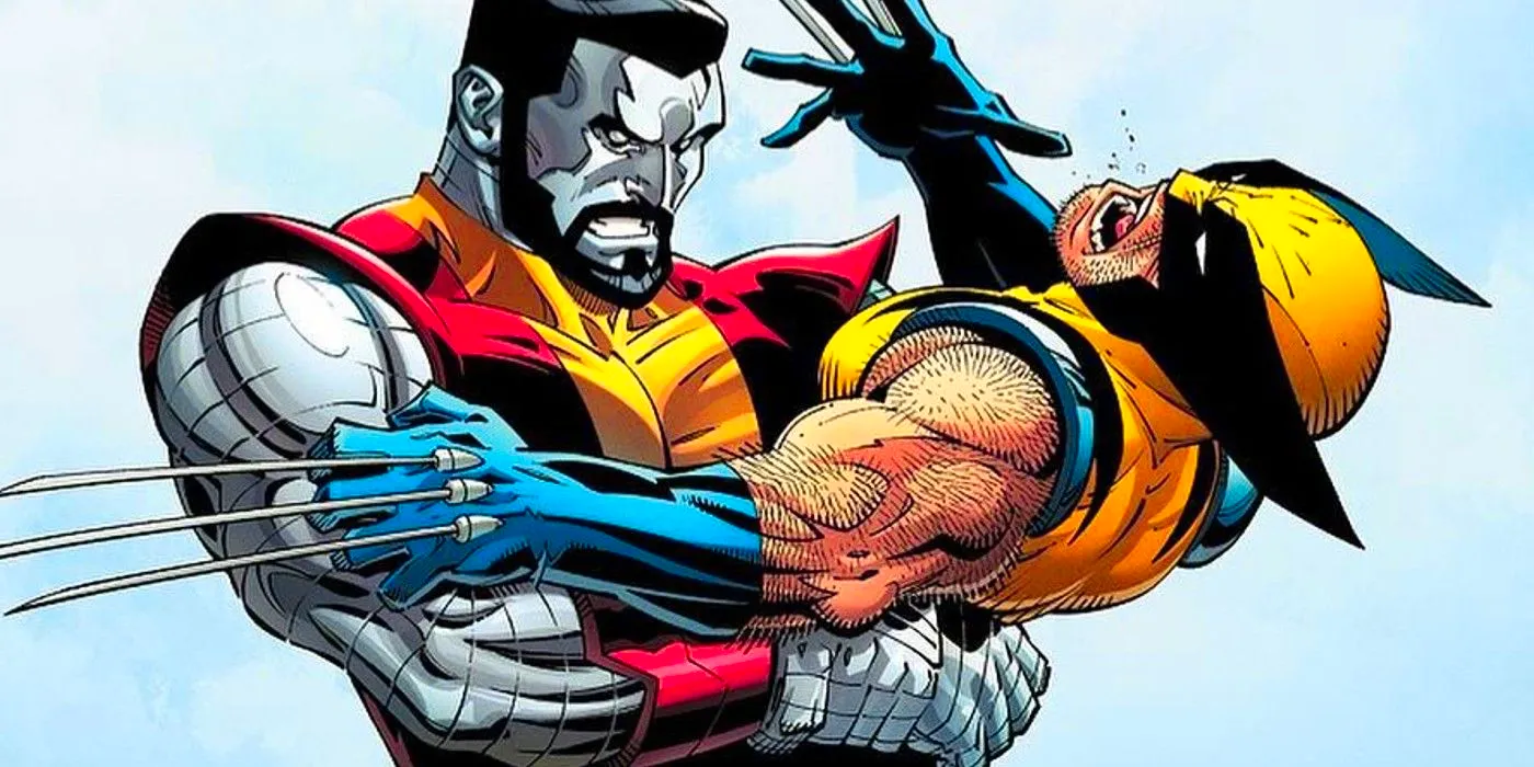 x-men's colossus crushes wolverine Image