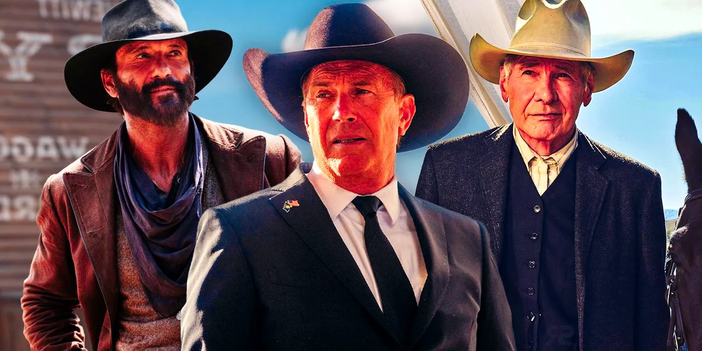 Yellowstone universe Harrison Ford, Kevin Costner and Tim McGraw Image